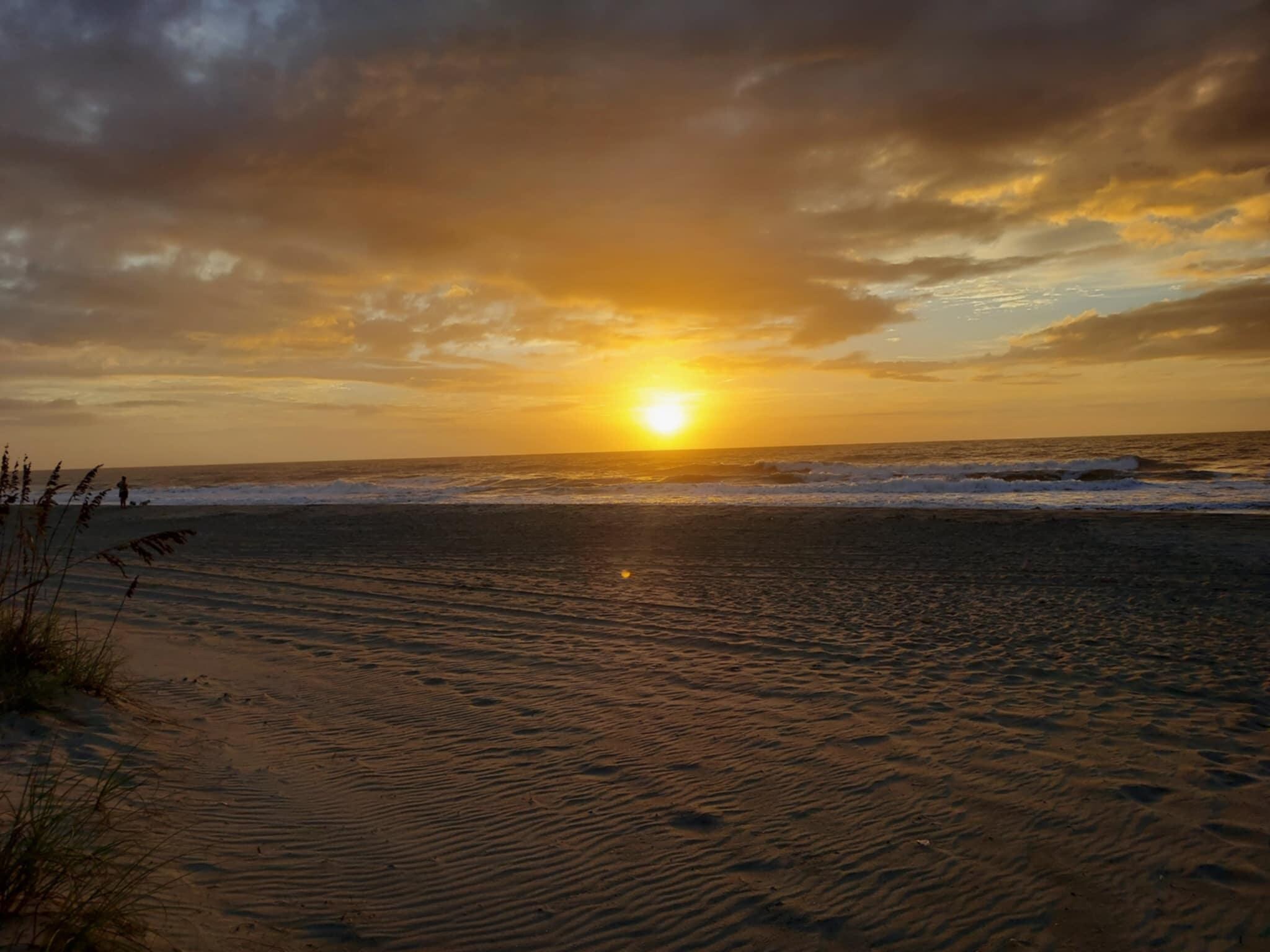 Sunrise on the beach