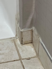 Corner of the bathroom