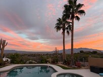 Sunrise with coffee by the pool!