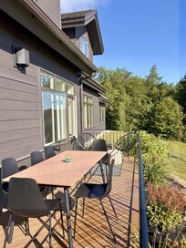 We loved the back porch
