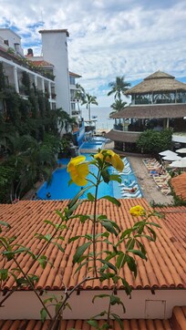 View from our balcony