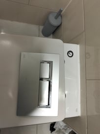 Flush system fell off