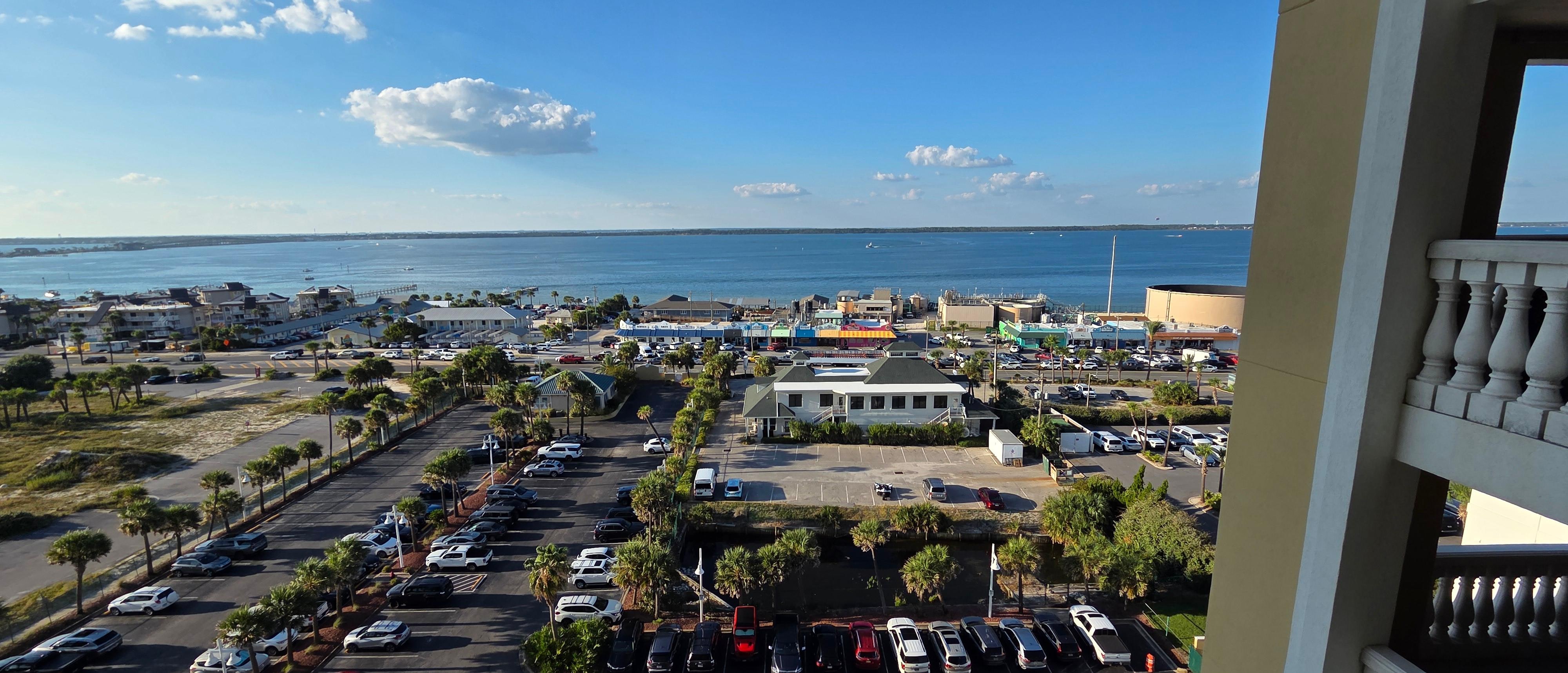 View from exiting front door