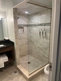 Wonderful spacious bathroom/step in shower