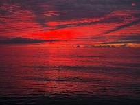 Wabasso Beach sunrise just a few minutes drive from the house.