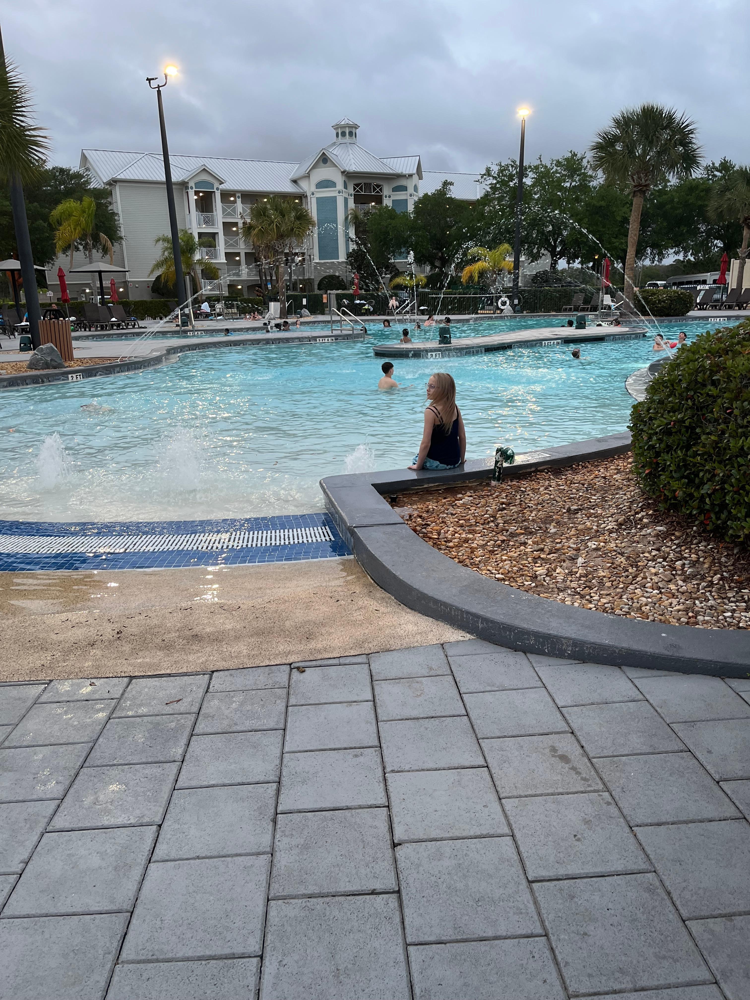 Main pool by the big kahuna