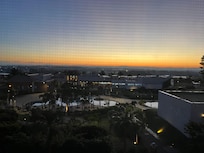 Panorâmico do nascer do sol