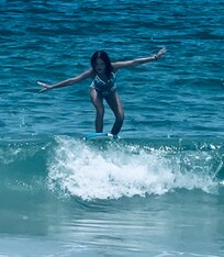 Catching some waves