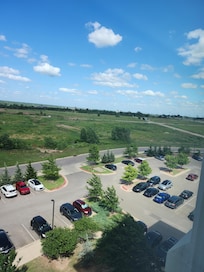 The view from my room was beautiful