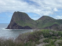 From the drive around the north side of the island.