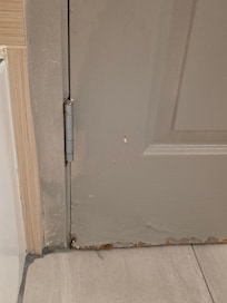 Bathroom door