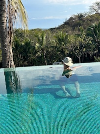 Infinity pool with a splendid view
