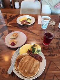 Breakfast spread