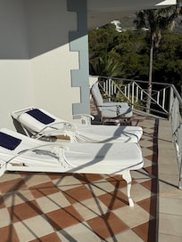 Huge balcony