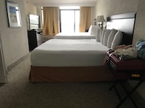 Separate bedroom with 2 King size beds