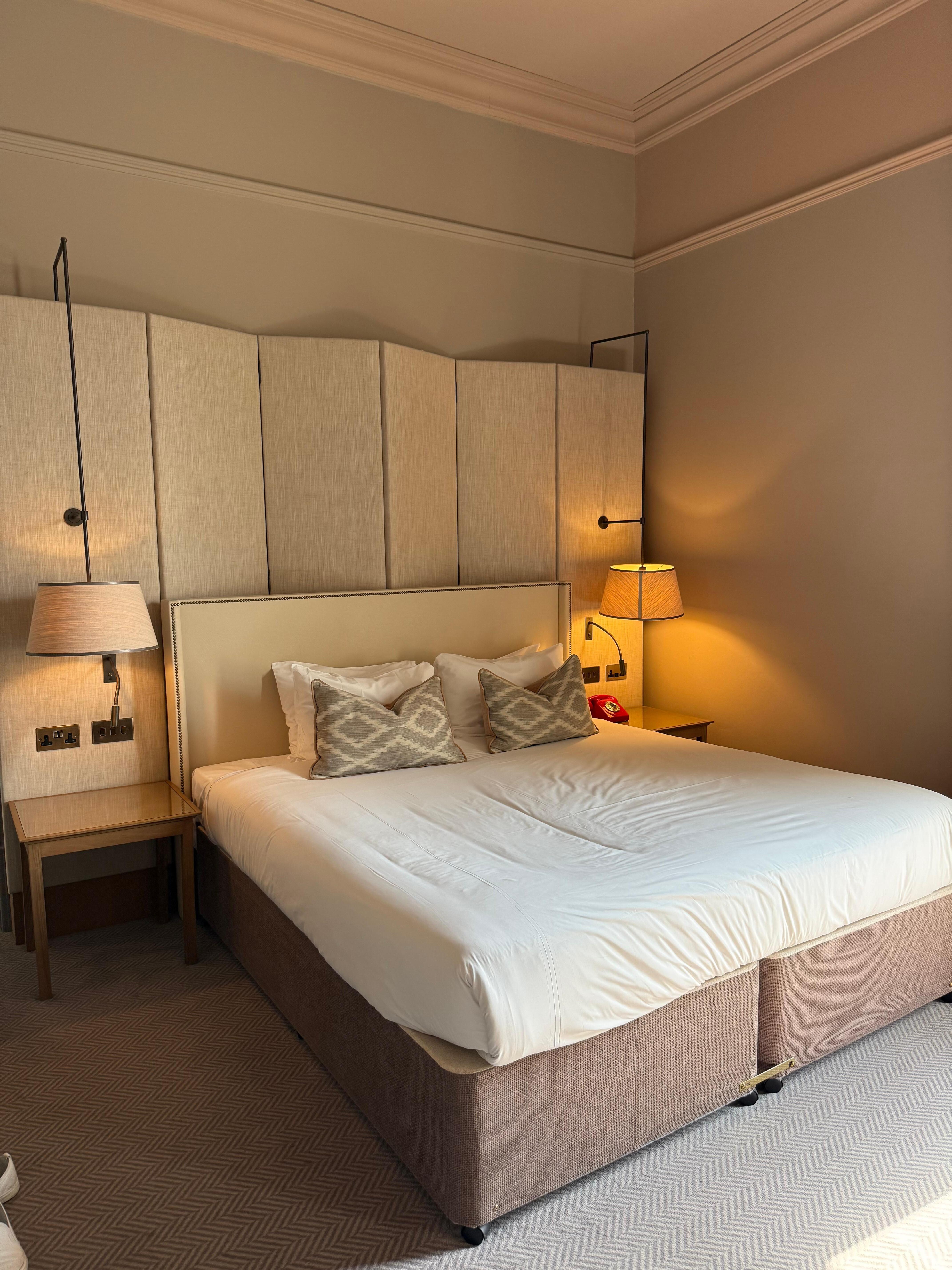 The king size bed 