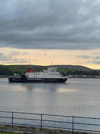 Ferry leaving harbour