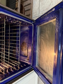 Oven grimy could t use smoked up