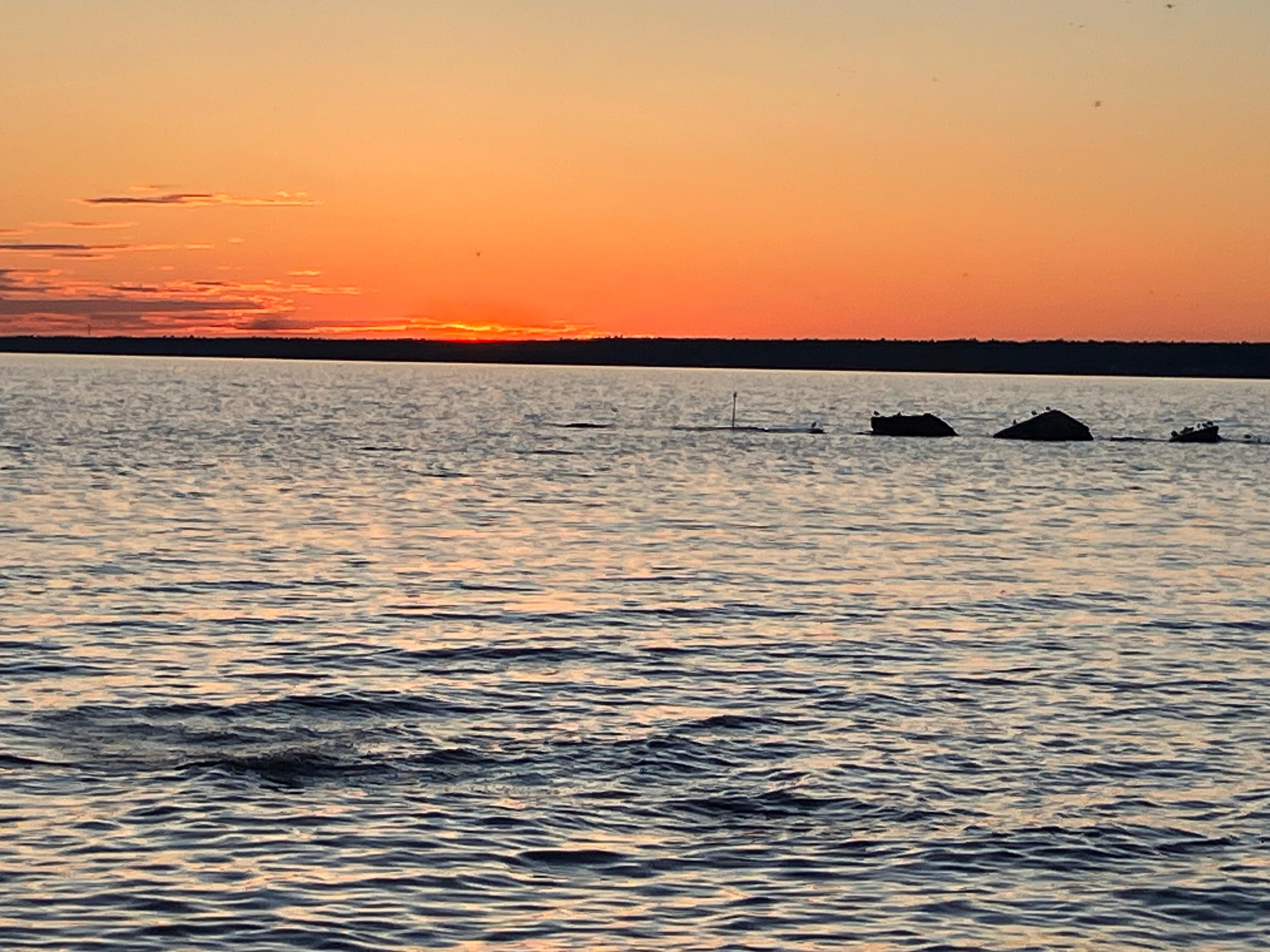 Verona Beach at sunset