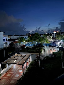 View from our patio early morning