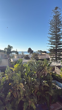 View from the rooftop area