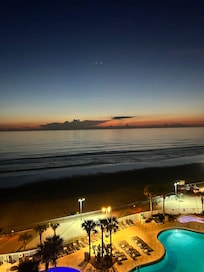 Resort at night