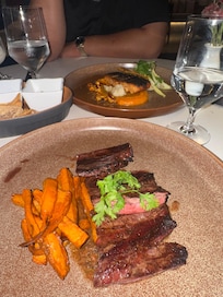 They have Italy , French , steak , mexcain and Japan restaurants.