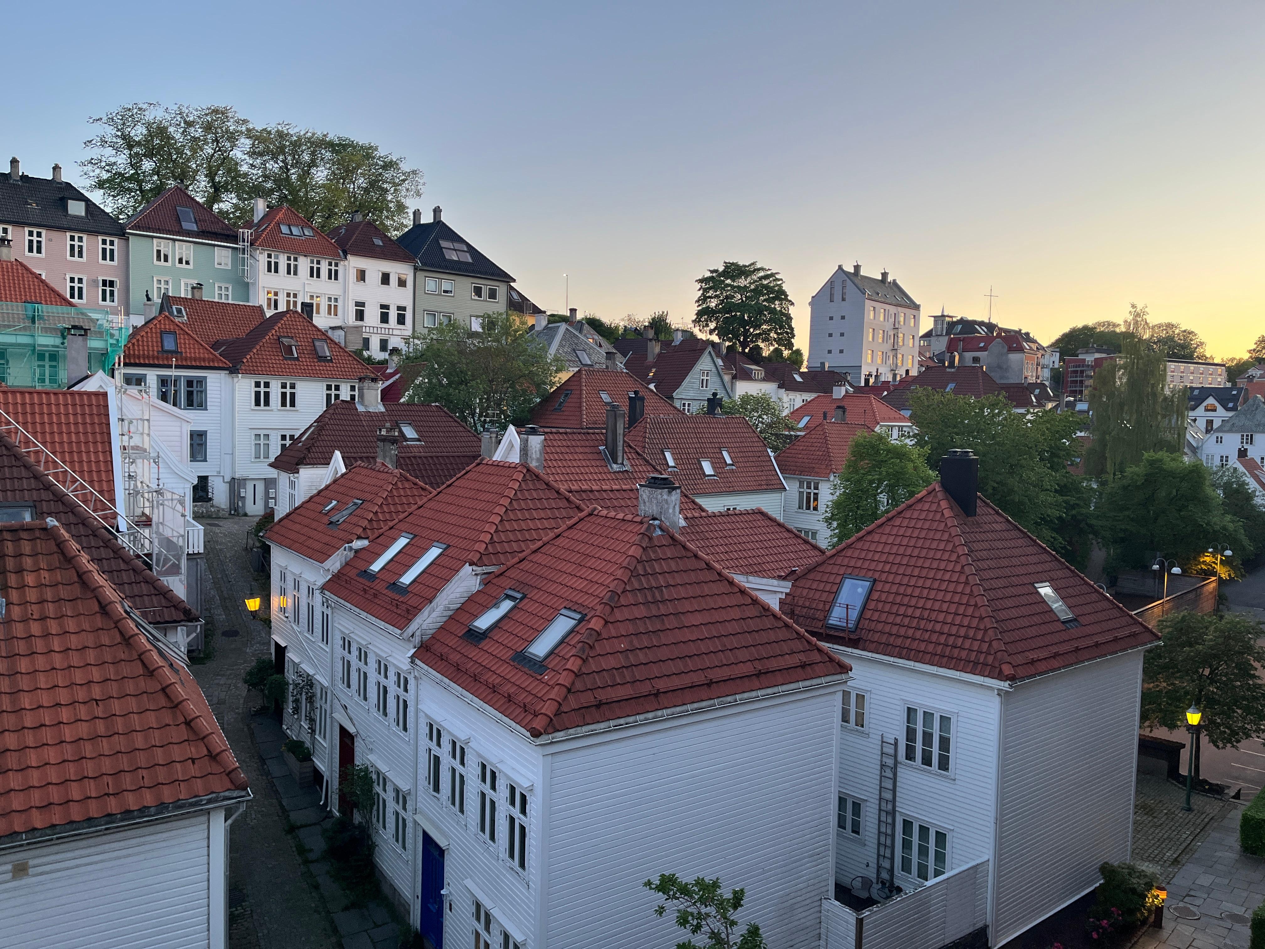 Utsikt från takterrassen