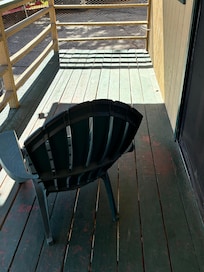 Only one outdoor chair and they did not have anymore to replace it
