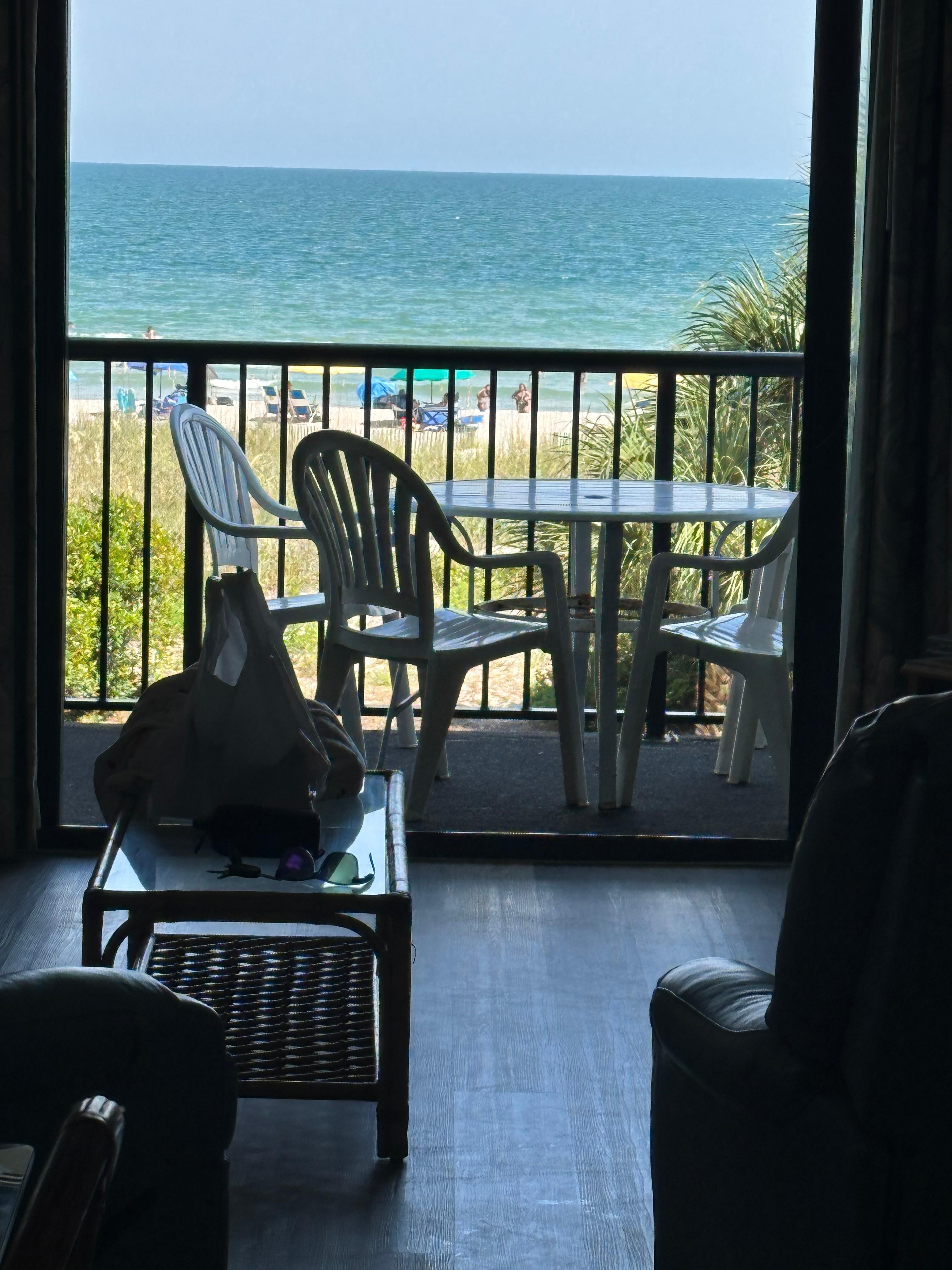 The view was the best.  I spent a lot of time out here. 