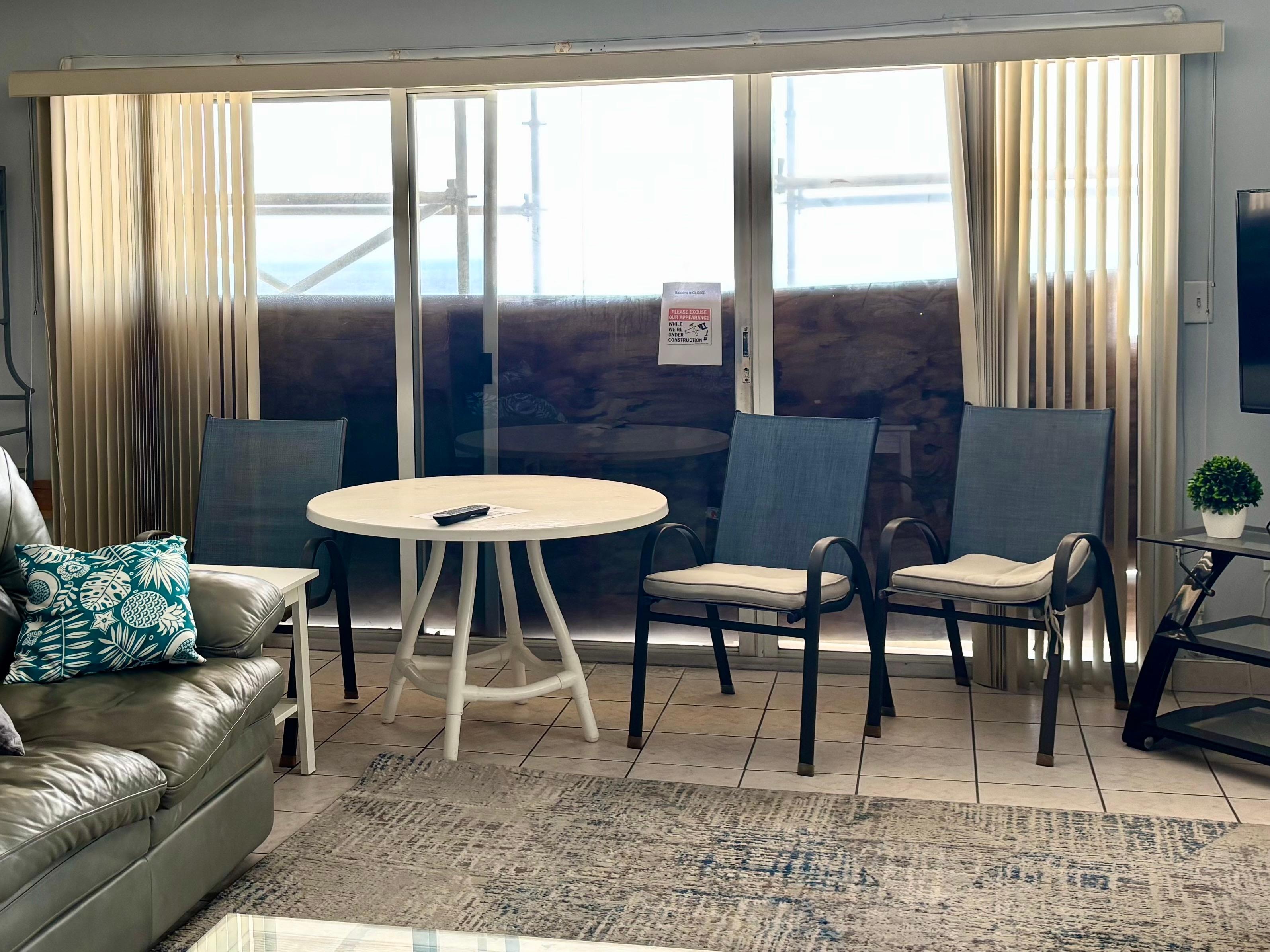 That is deck area covered by plywood