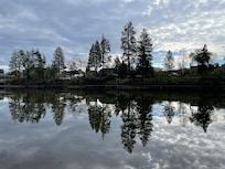 Morning shot from the backyard.