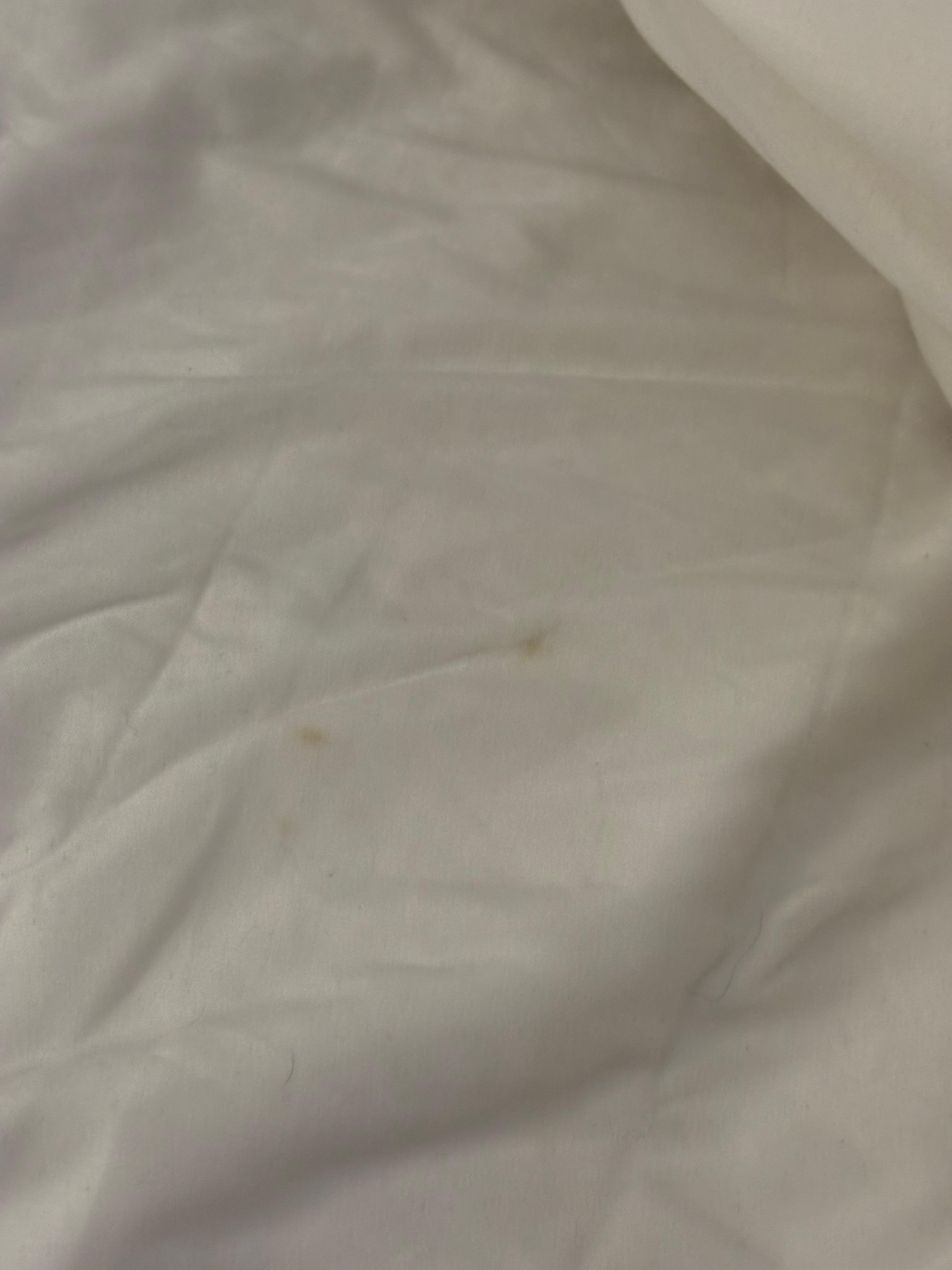 Dirty bed sheets 