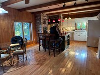 Kitchen. Love the island.