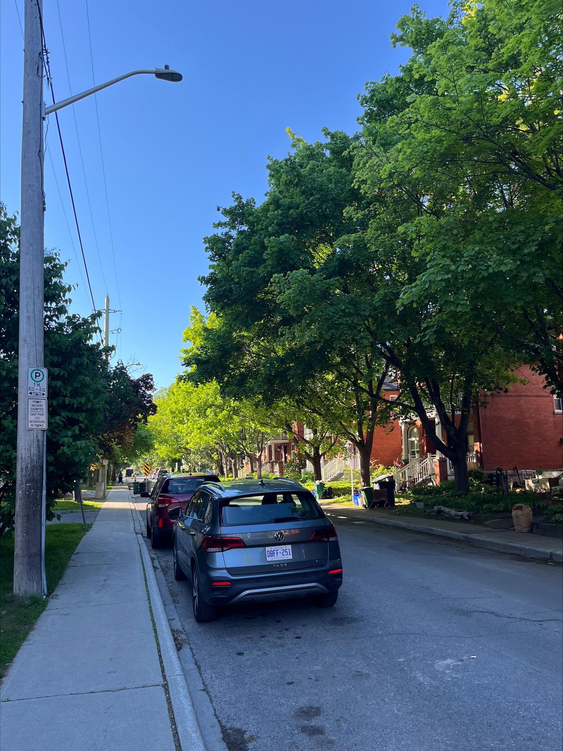 Nice old neighbourhood.