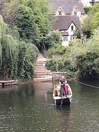 Ferryman at Symonds Yat