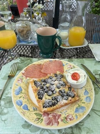 Delicious breakfast