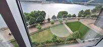 Walking trail and patio area