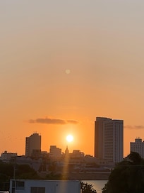 The best sunset view right from the hotel pool
