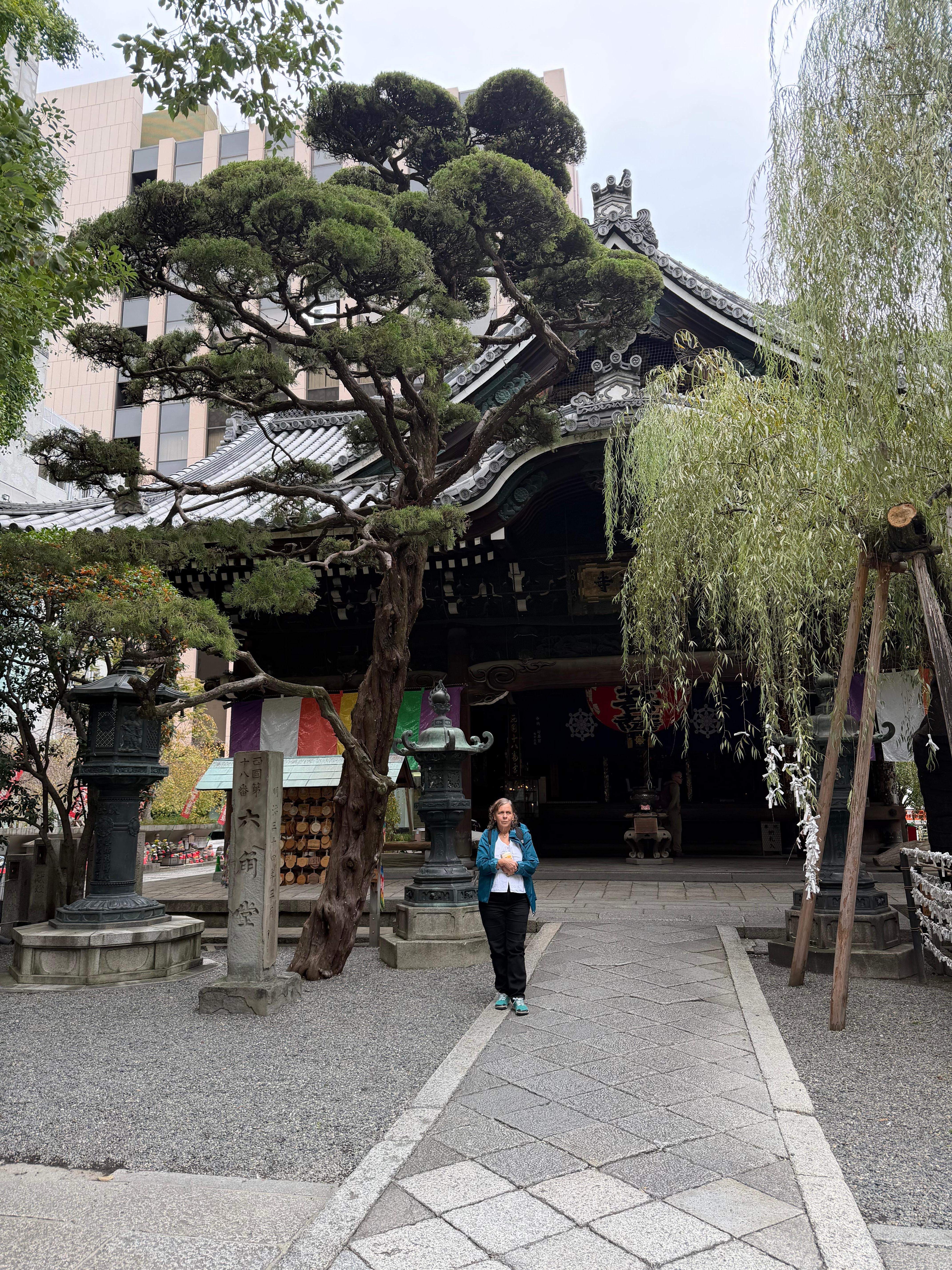 Shrine close by. Very peaceful. 
