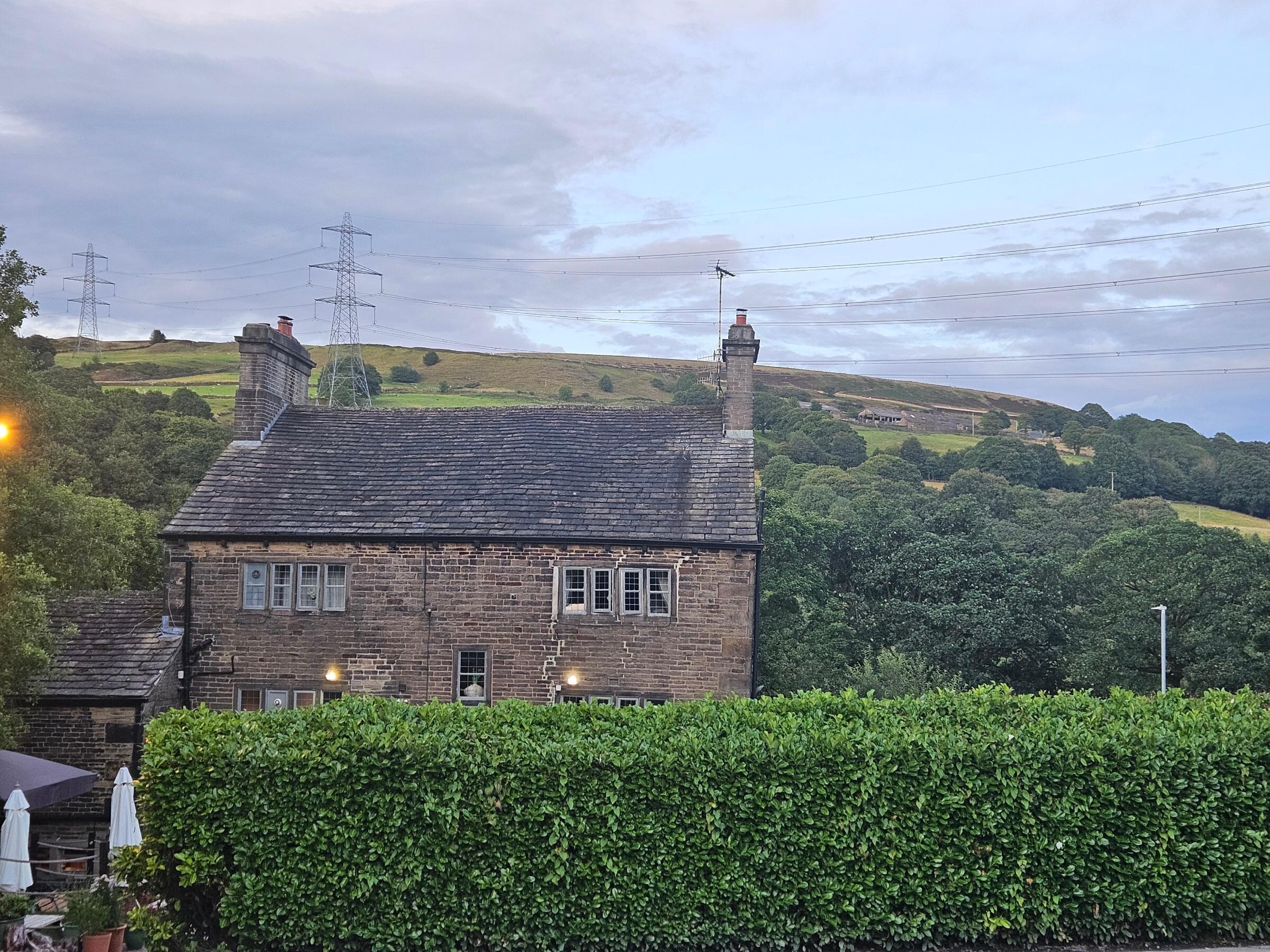 View from car park