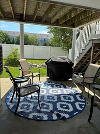 Bbq and patio