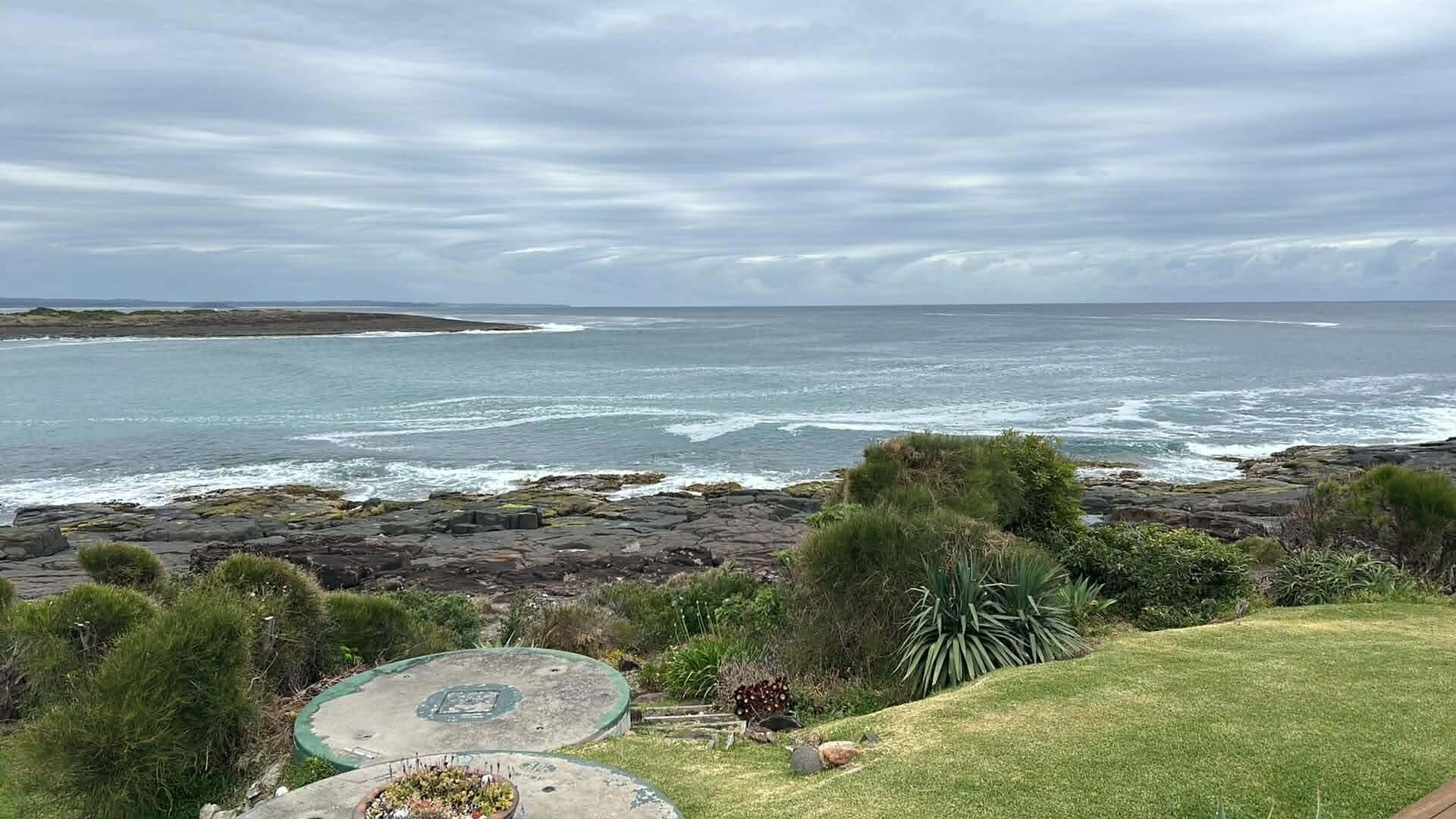 The incredible view from the deck