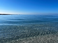 Crystal clear waters.