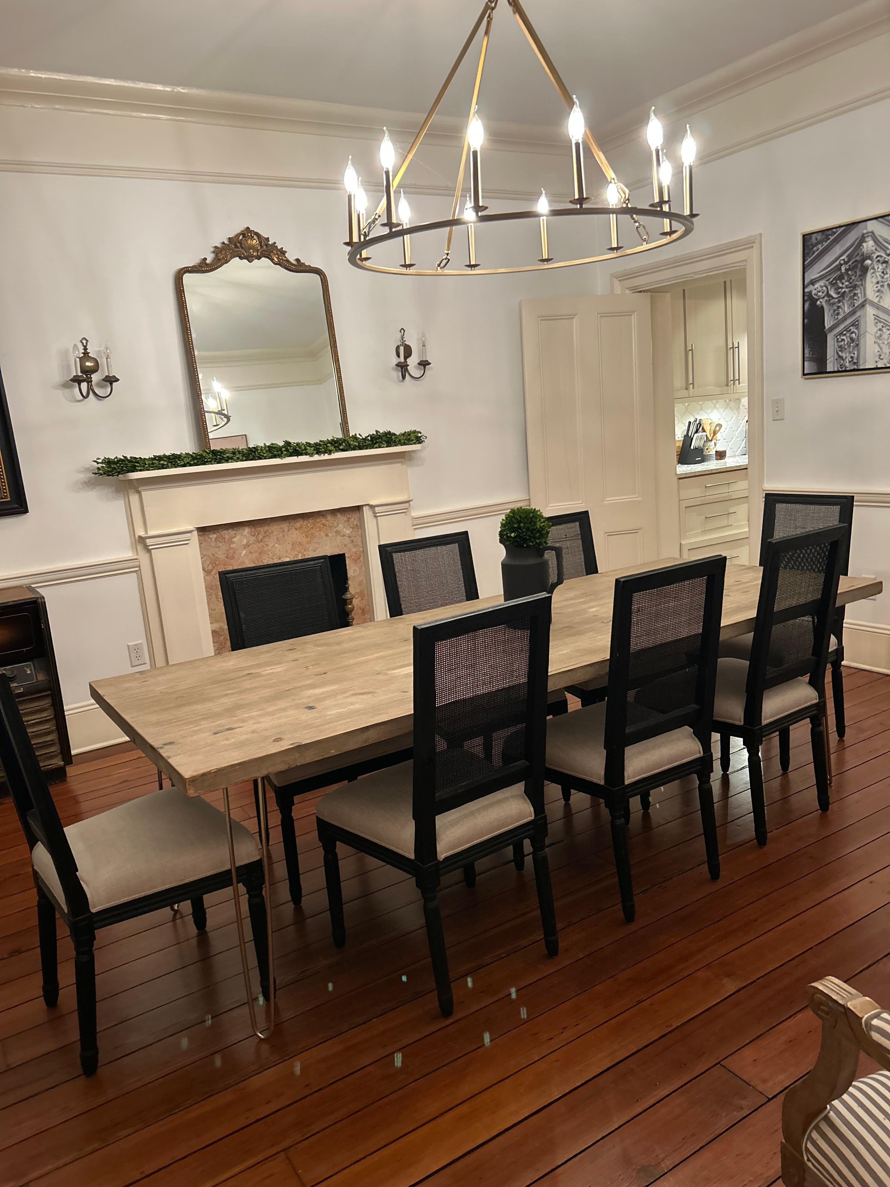 Lots of room for entertaining.