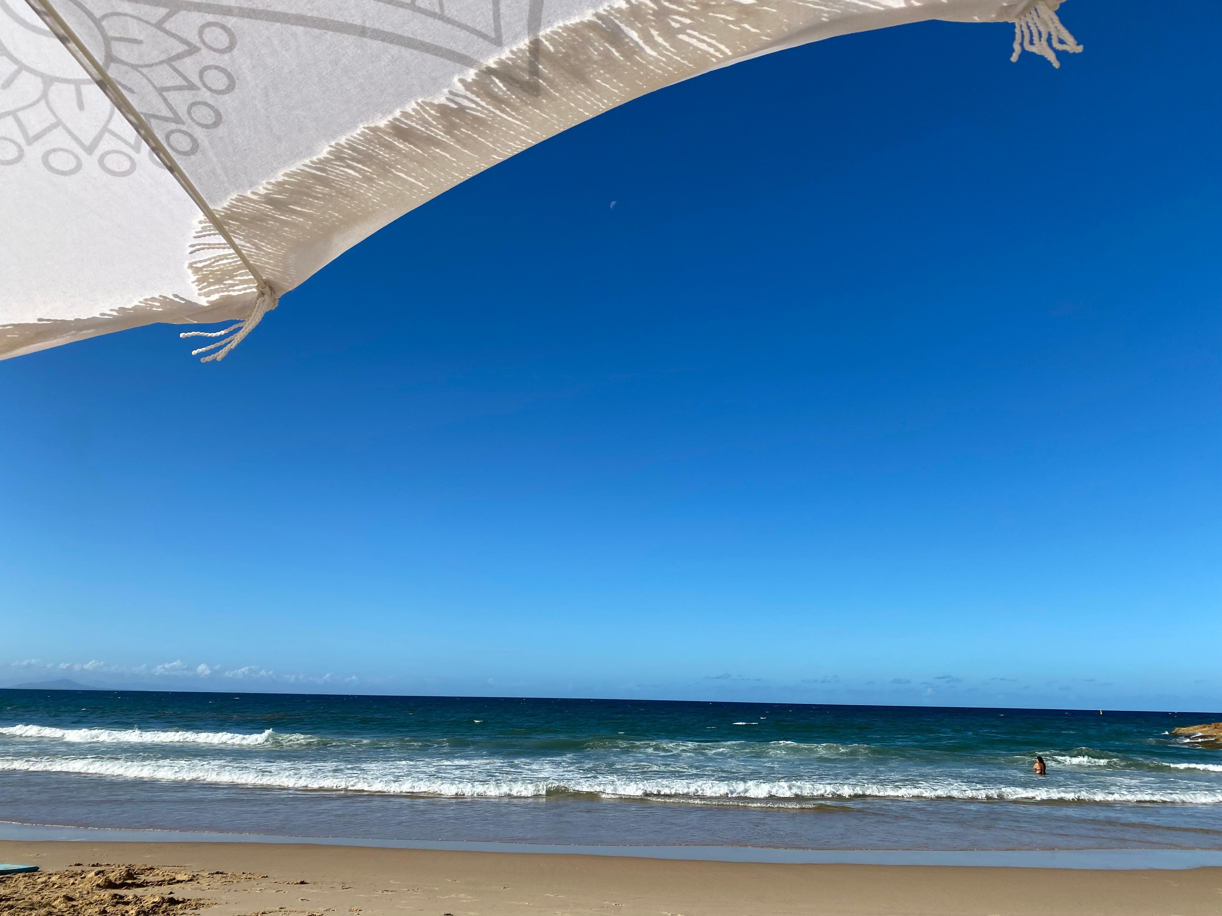 The beautiful beach at Horseshoe Bay