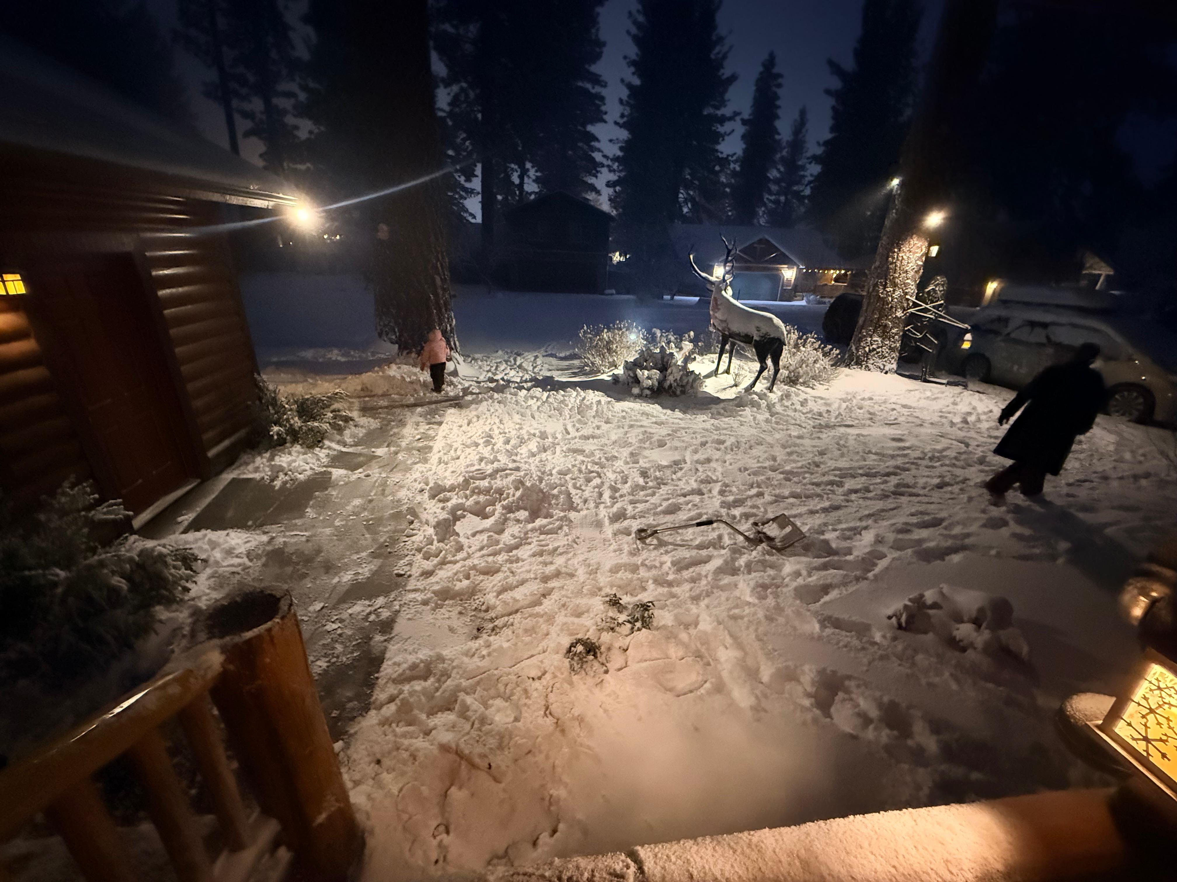 Got nearly 3’ of snow in just a couple days. 