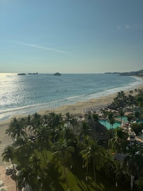 View out our room window.