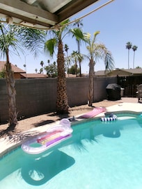 Such a relaxing pool and the perfect temp!