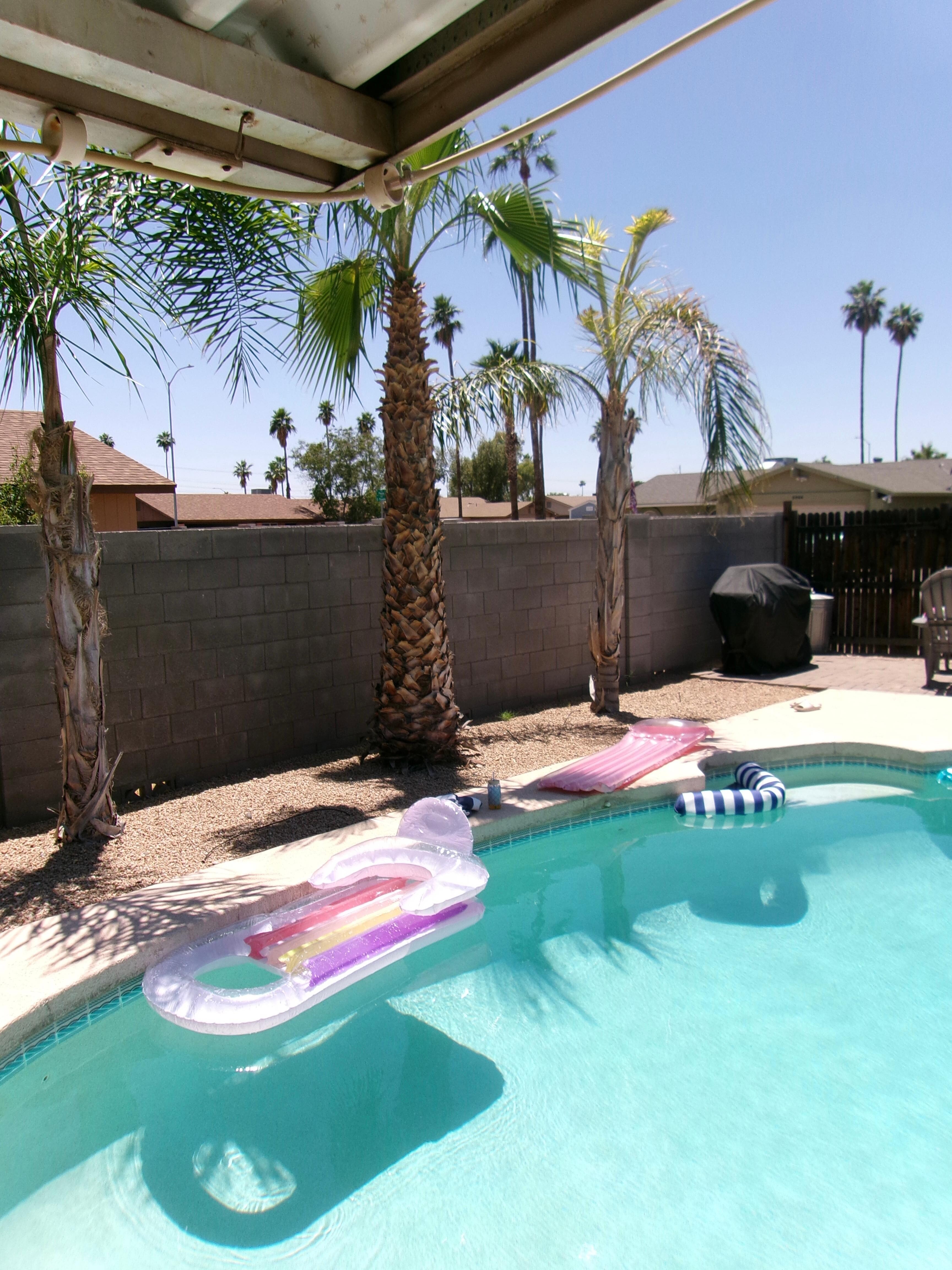 Such a relaxing pool and the perfect temp!